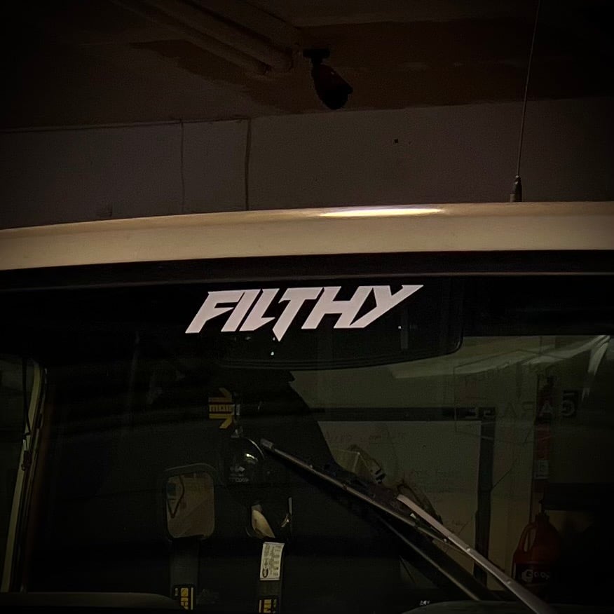 “Filthy” Decal 