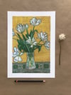 April Tulips (Print) 