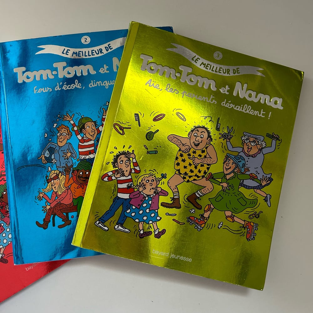 Image of LOT 3 LIVRES "LE MEILLEUR DE TOM-TOM ET NANA"