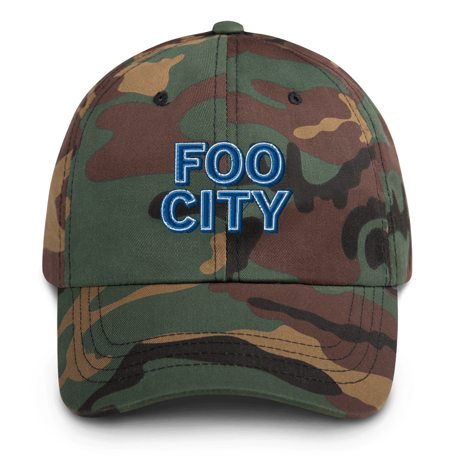 Image of LOWER AZ FOO CITY Dad hat