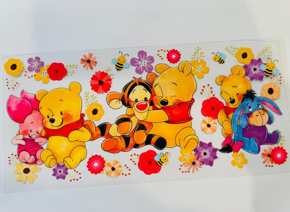 Image of Winnie the Pooh w/ friends