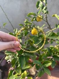Image 3 of Gold Braided Bracelet 