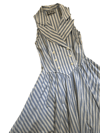 vintage cotton stripe sundress
