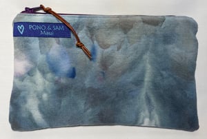 Image of Ice dyed zipper pouch 1-4