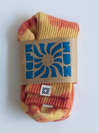 Image 1 of hemp crew sock *sunburst*