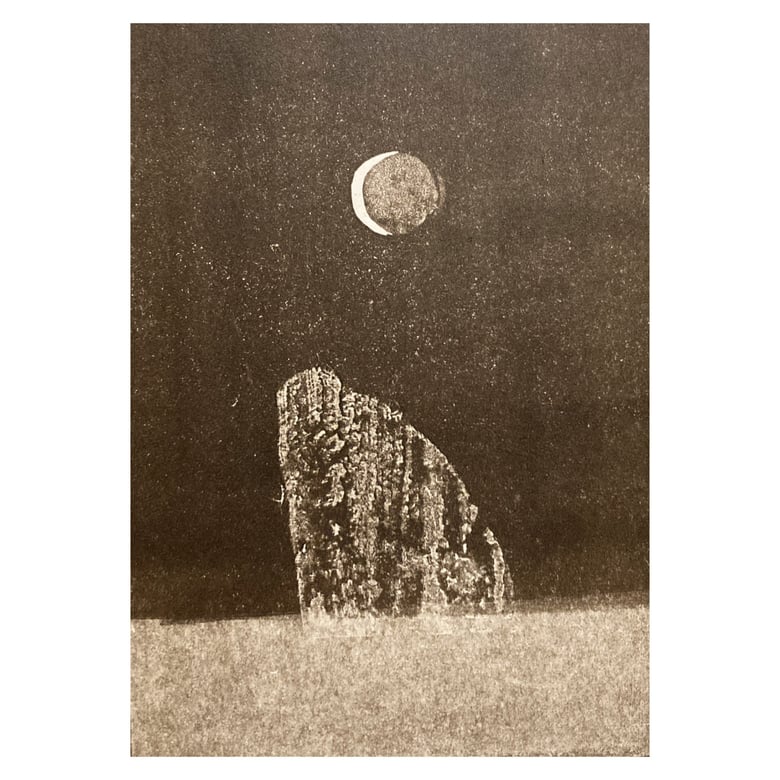 Image of Moon Rock postcard 