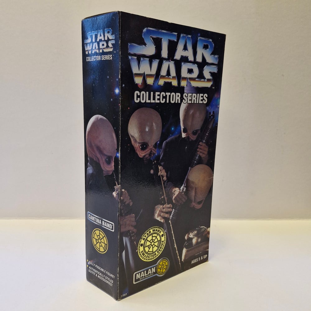 Image of Star Wars Cantina Band Nalan 12 Inch Collector Series Action Figure boxed 1996