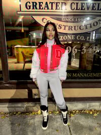 Image 4 of Grey Turtleneck Jumpsuit 