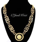 Image of Versace Style Lionhead Chain 