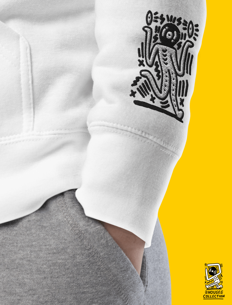 House collection White Hoodie