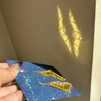 Image 2 of Flying Bat Earrings 