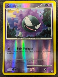 Image 1 of Gastly - Diamond and Pearl - Reverse Holofoil - Moderately Played