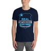 Real Superheroes Wear a Badge Unisex T-Shirt