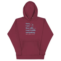 Image 1 of Good Trouble  LUX Unisex Hoodie