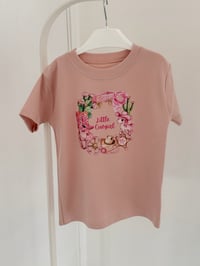 Image 1 of Little Cowgirl Wreath T-Shirt