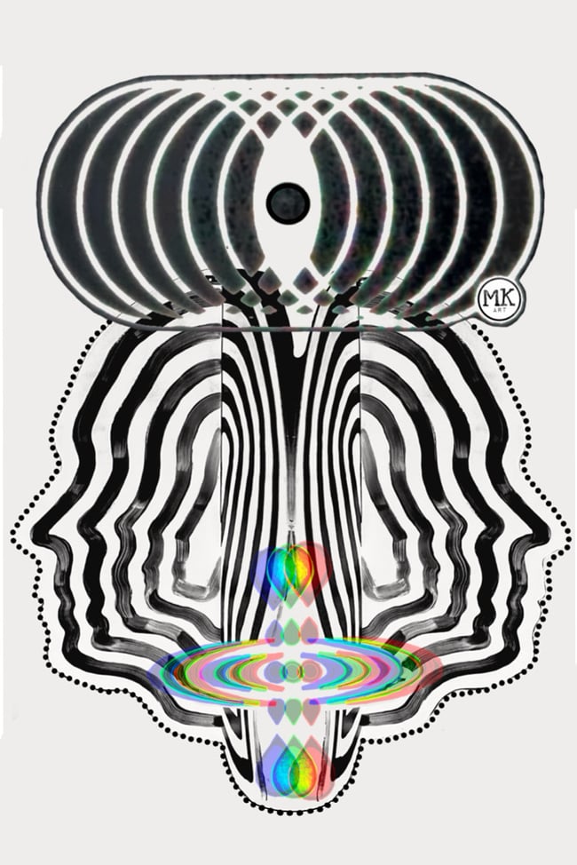 OUT OF MY MIND -Postcard pack A5