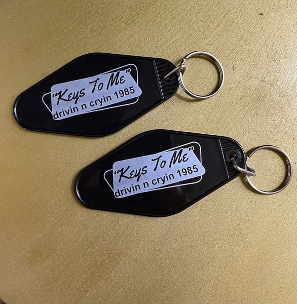 Image of Keys To Me “retro” hotel key chain
