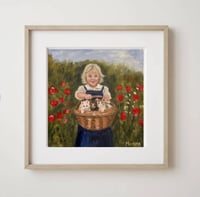 Image 1 of A trio of kittens - original painting