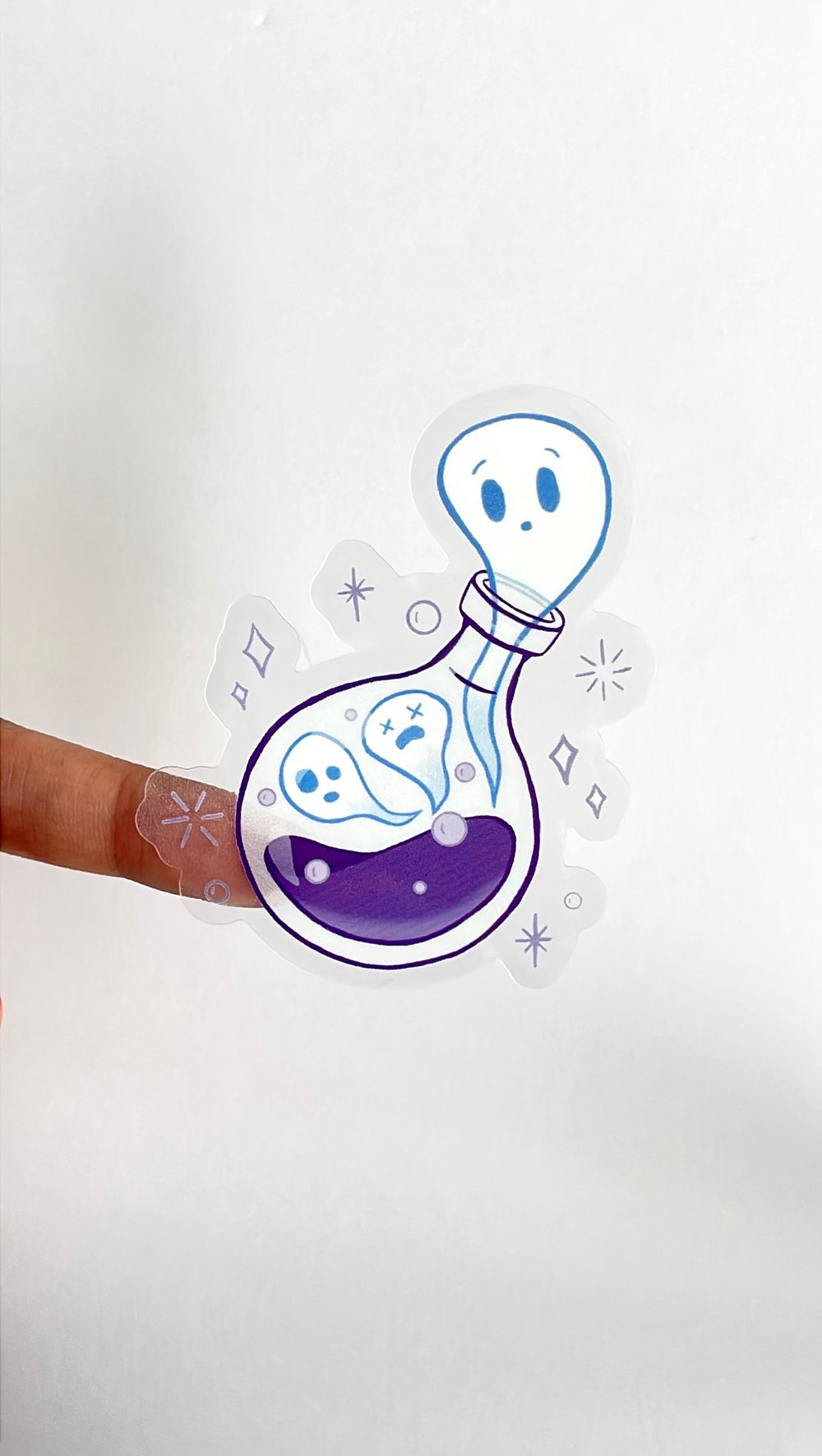 Image of Ghost Potion Clear Sticker
