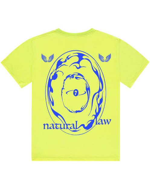 Image of NATURAL LAW TEE (VINTAGE YELLOW)