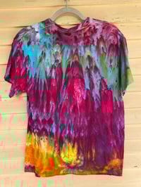 Image 4 of MEDIUM MILF Man I Love Frogs Tie Dye Shirt I7