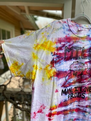 Image of 2XL MILF Man I Love Frogs Tie Dye Shirt 12