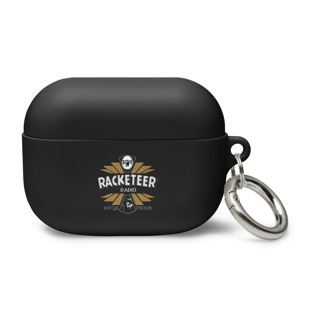 RBA Racketeer Radio KFQX Rubber Case for AirPods®