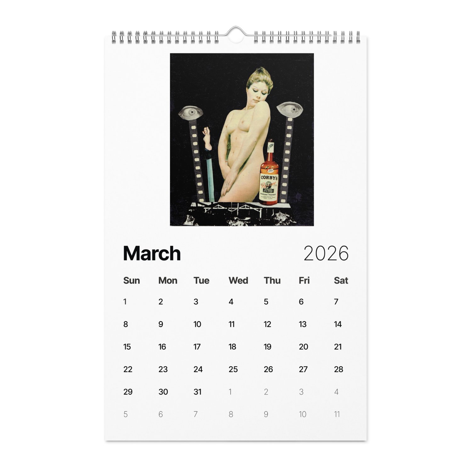 Image of PULPBROTHER 2026 WALL CALENDAR