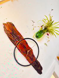 Image 4 of Handcrafted Cherry Birch Clock