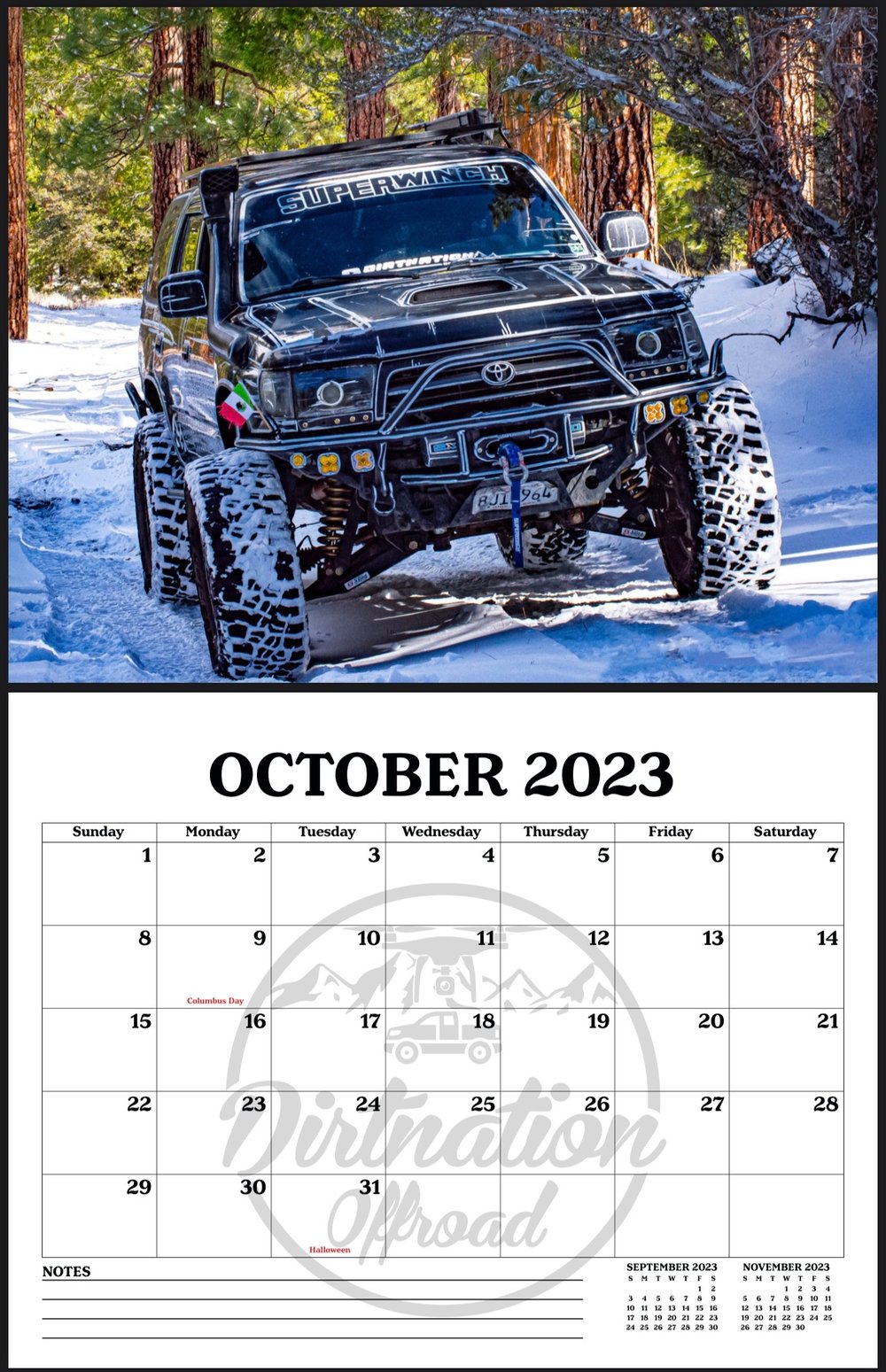 Dirtnation 2023 Calendar 