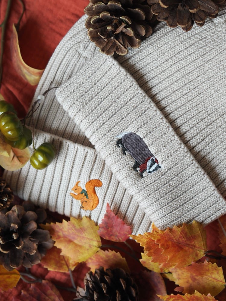 Image of Beanie Hat - Almond