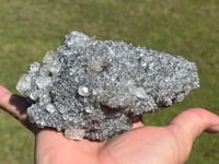 Image 5 of Druzy Fujian Quartz & UV Calcite Specimen #2312