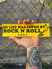 Image 2 of Rock n Roll Bumper Sticker
