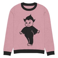 Image 15 of Baby Bat Knitted crew neck sweater