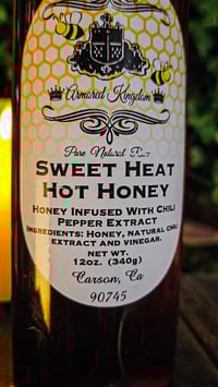 Image 3 of 👑The Armored Kingdom Premium Sweet Heat Hot Honey(12oz) 🌶🍯