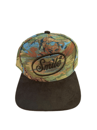 Image 1 of Tapestry Smile SnapBack Green 