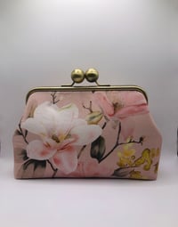 Image 1 of Pink Magnolia Clutch
