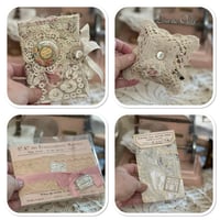 Image 4 of sewing zipper purse pin cushion and needle book