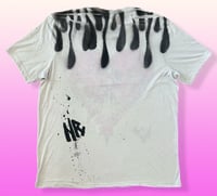 Image 2 of “LOVE TO DEATH” HAND PAINTED T-SHIRT 2XL