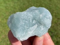 Image 5 of Blue Aquamarine Raw Chunk Specimen #1856