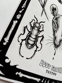 Image 3 of Rats Flash Sheet (black and grey) 