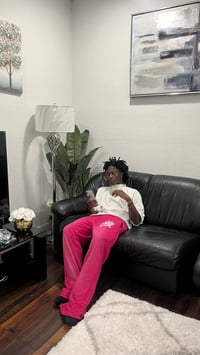 Image 4 of HOT PINK ESSENTIAL SWEATS