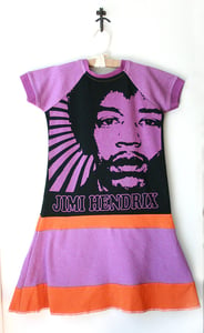Image of 10 (re)DRESS *JIMI HENDRIX* Purple/Orange/Black