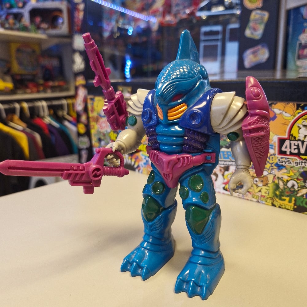 Image of Vintage 1980s G1 Transformers Pretender – Submarauder – Original Figure with Inner Robot