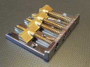 Image of BA II/III Bass Bridge - Saddle Upgrade/Replacement Set (Saddles Only)