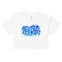 Image 1 of MHM CROP TEE - ROYAL 