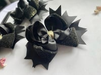 Image 3 of Black and Gold Velvet 