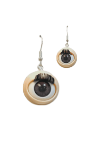 Image 1 of Blinking Doll Eye Earrings