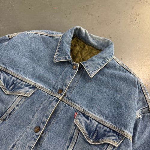 Image of 1991 Levi’s reversible jacket, size large