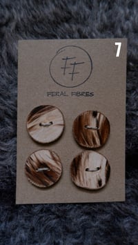 Image 4 of Hazel buttons - Set of 4 pt2